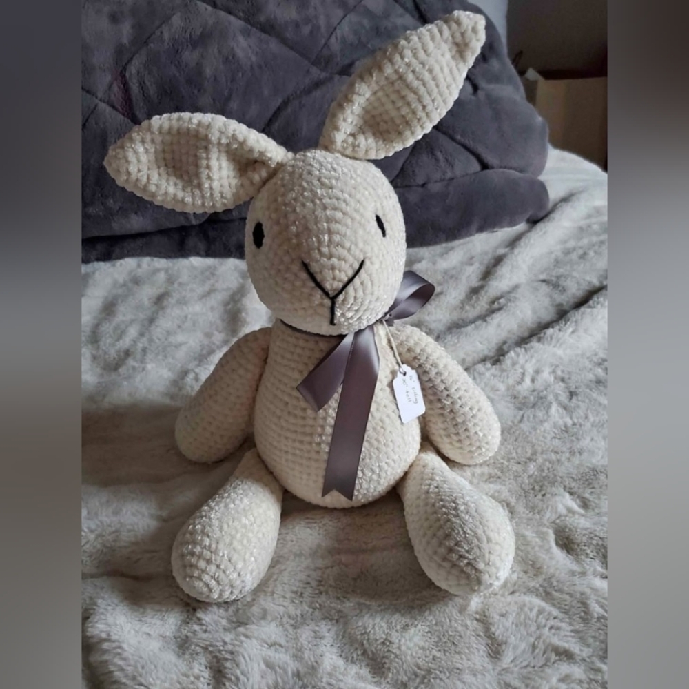 Velvet Crochet Bunny